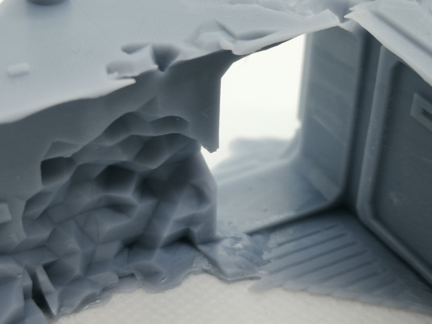 Rhino Wreck Terrain 28mm Miniature Scenery - table top gaming wargames