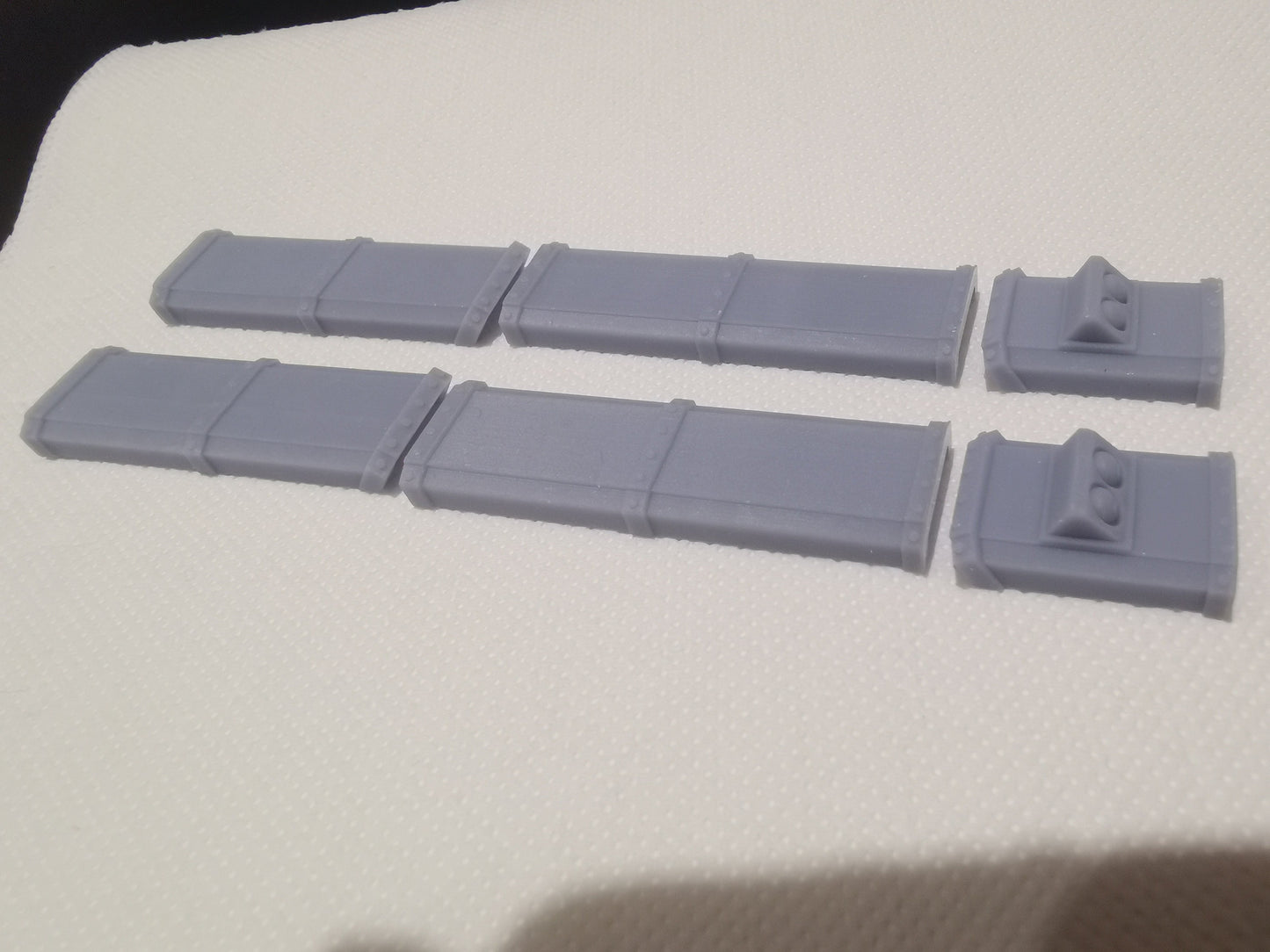 Resin 28mm Track Guards Set Compatible WH Leman Russ Tank
