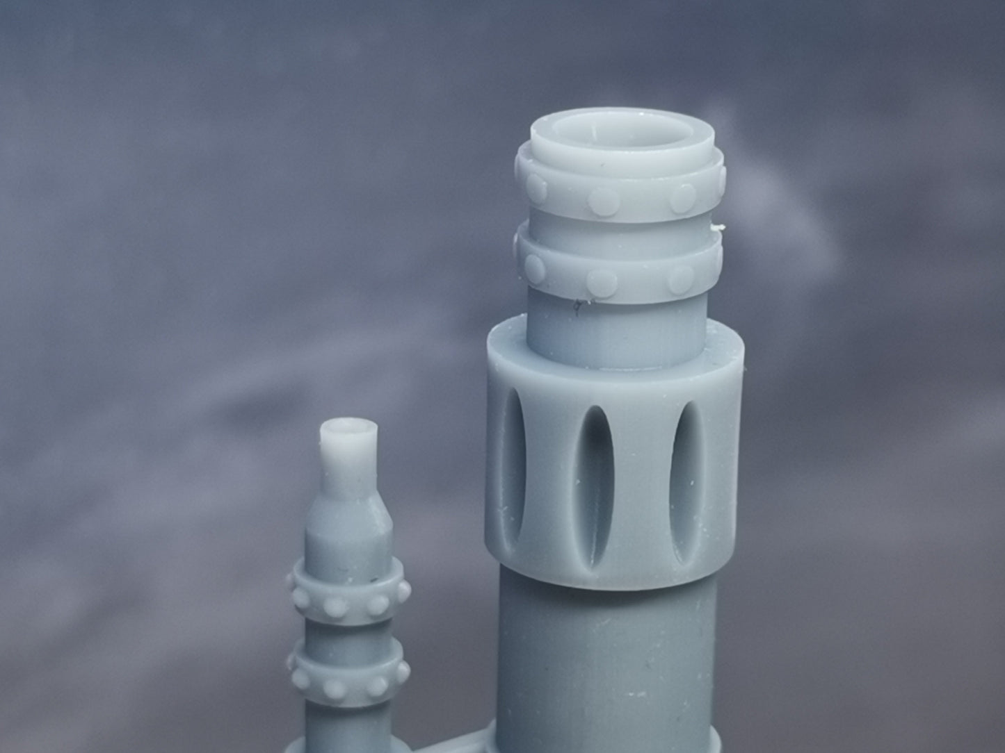 3x Alchomite Towers Chimneys 28mm - High Quality Resin
