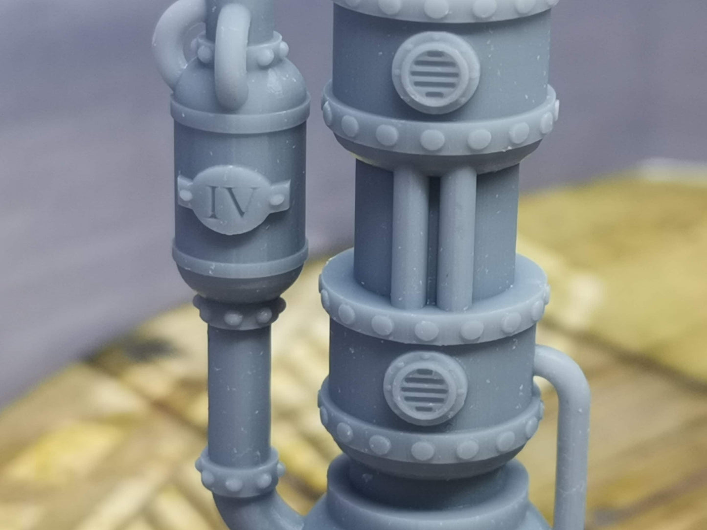 3x Alchomite Towers Chimneys 28mm - High Quality Resin