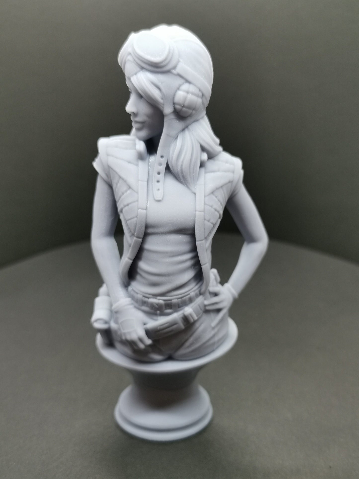 Doctor Aphra Bust Fan Art Resin Printed Unpainted 4" - 7"