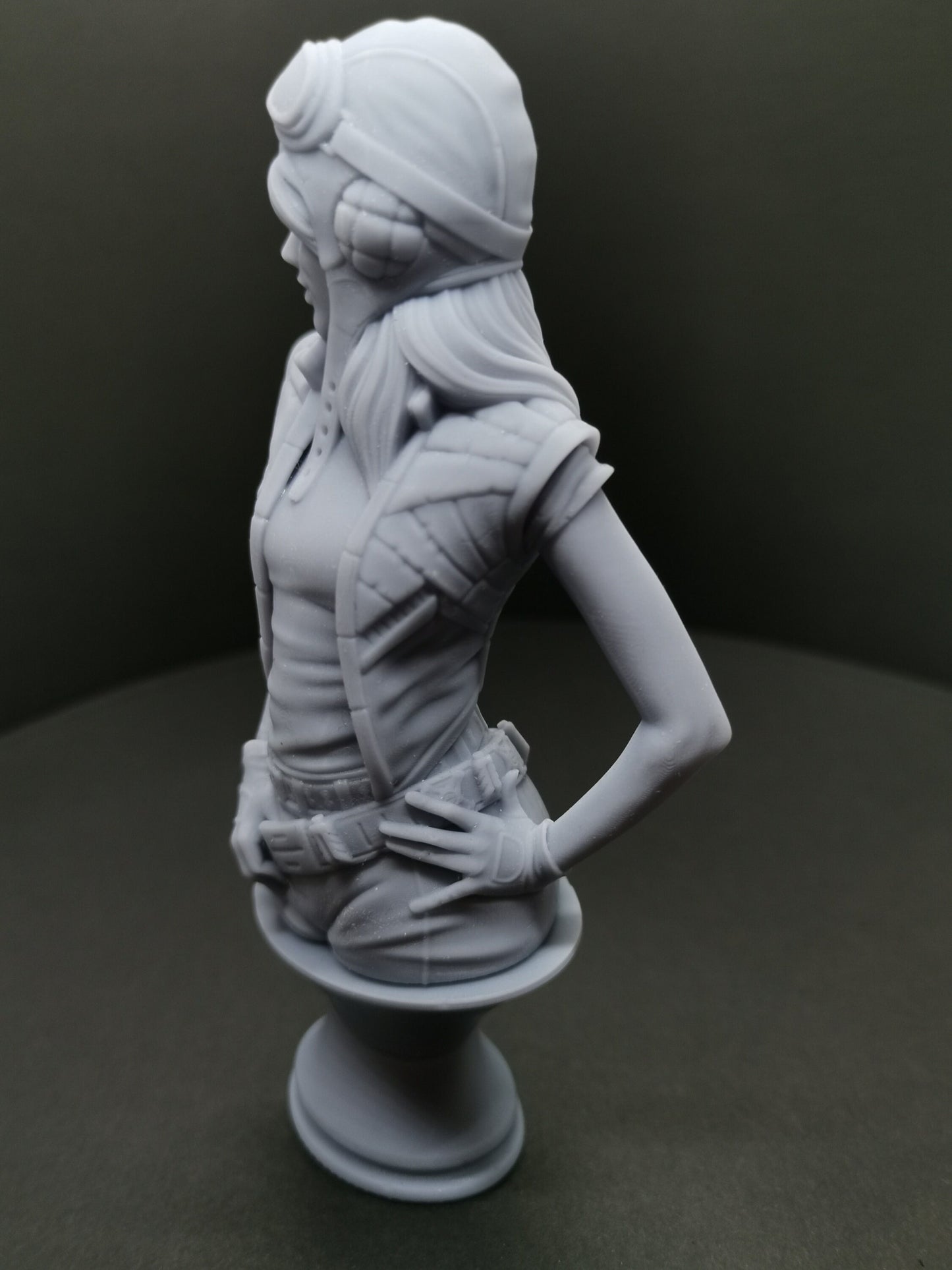 Doctor Aphra Bust Fan Art Resin Printed Unpainted 4" - 7"
