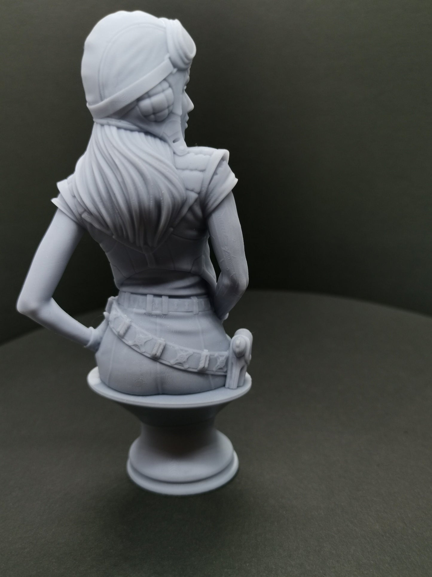 Doctor Aphra Bust Fan Art Resin Printed Unpainted 4" - 7"