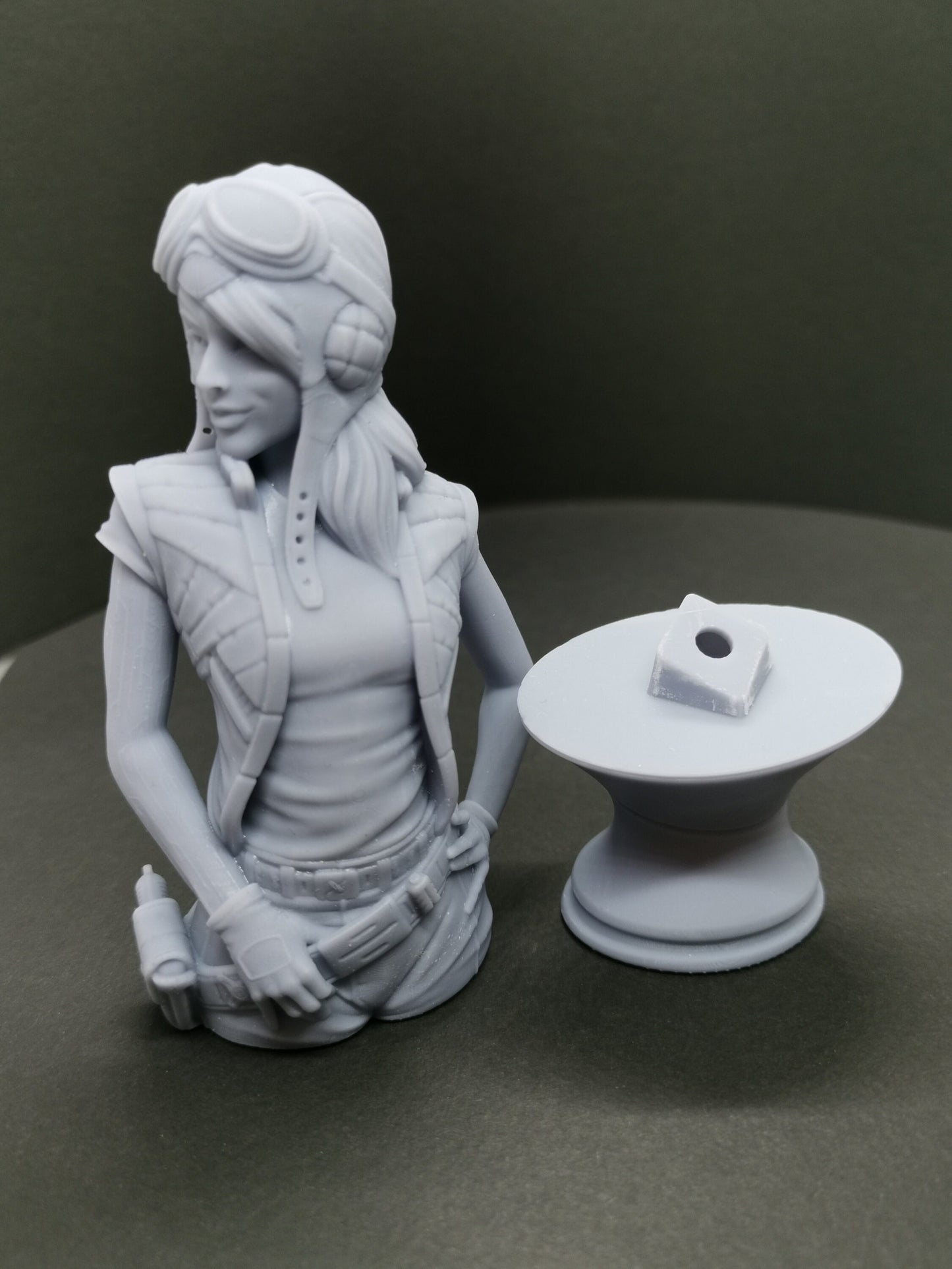 Doctor Aphra Bust Fan Art Resin Printed Unpainted 4" - 7"