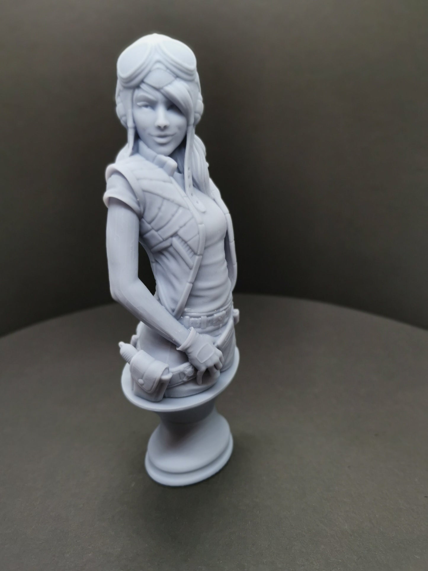 Doctor Aphra Bust Fan Art Resin Printed Unpainted 4" - 7"