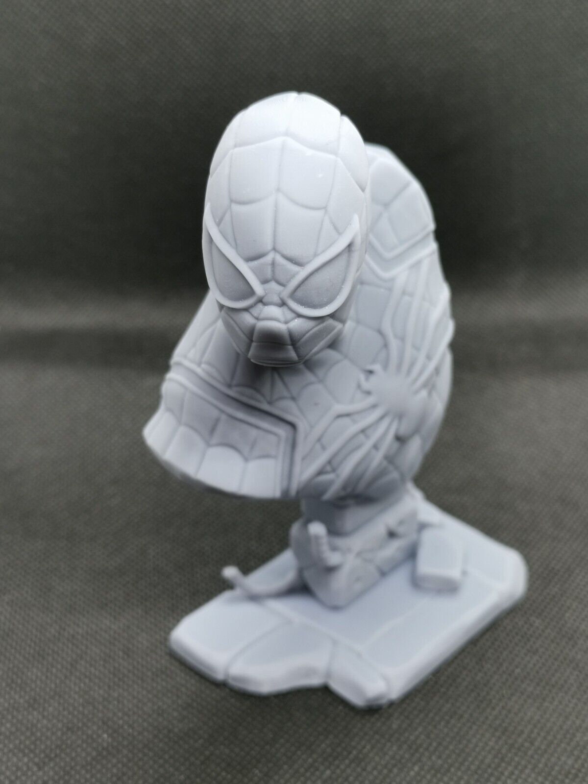 Spiderman Bust (fan art) Figurine 3D Resin Printed - 5" (125mm) - High Quality
