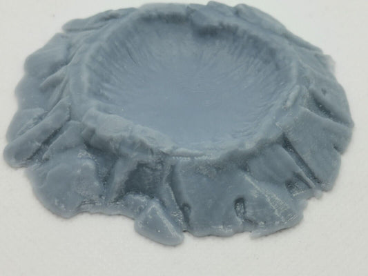 1 x Large Crater for terrain tabletop Miniatures games 28mm etc