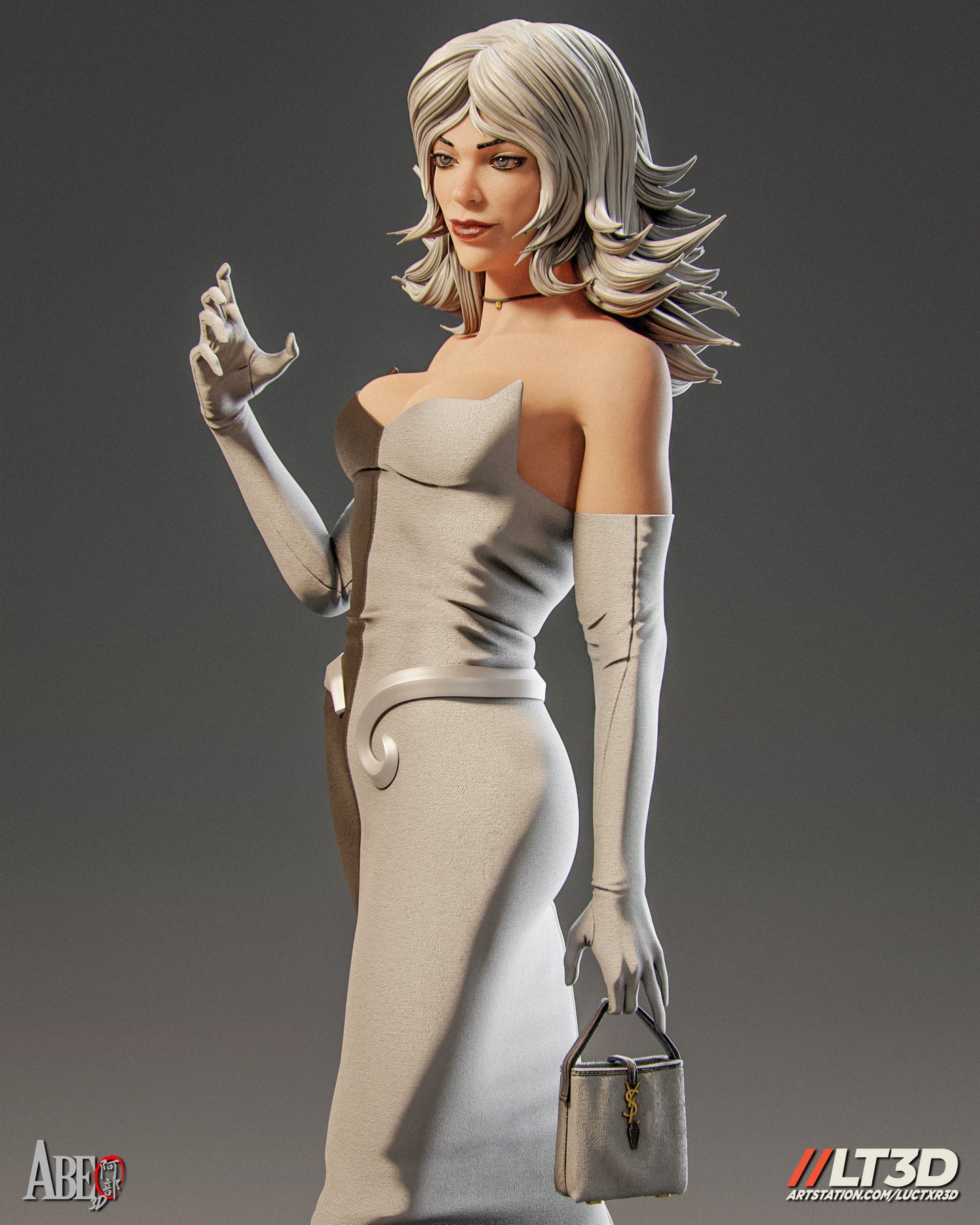 Black Cat Hell Fire - 4 Scale 6 Scale 3D Printed Model kit