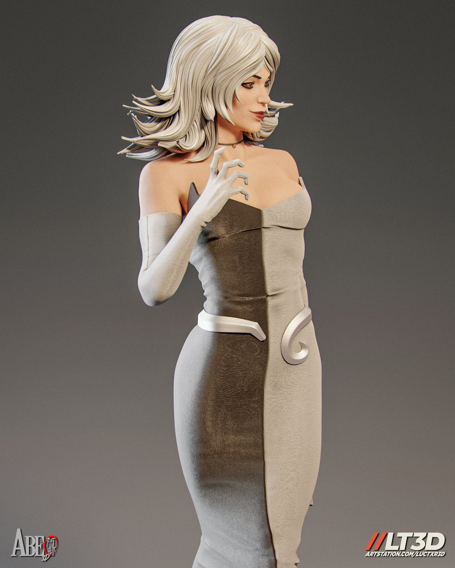 Black Cat Hell Fire - 4 Scale 6 Scale 3D Printed Model kit