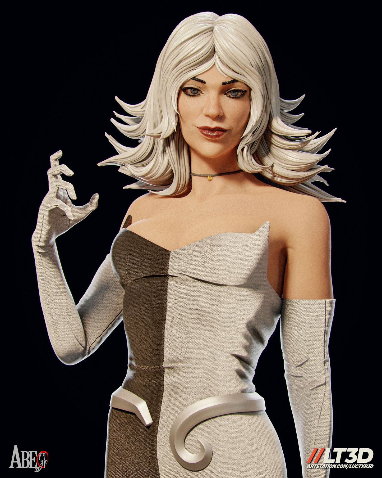 Black Cat Hell Fire - 4 Scale 6 Scale 3D Printed Model kit