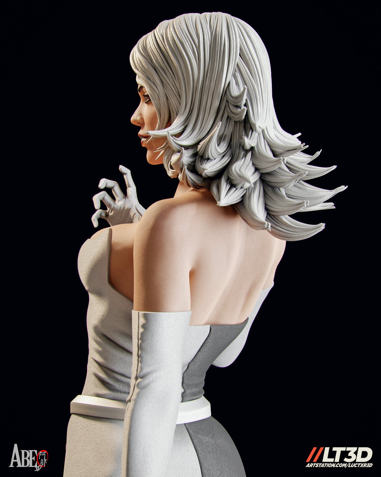 Black Cat Hell Fire - 4 Scale 6 Scale 3D Printed Model kit