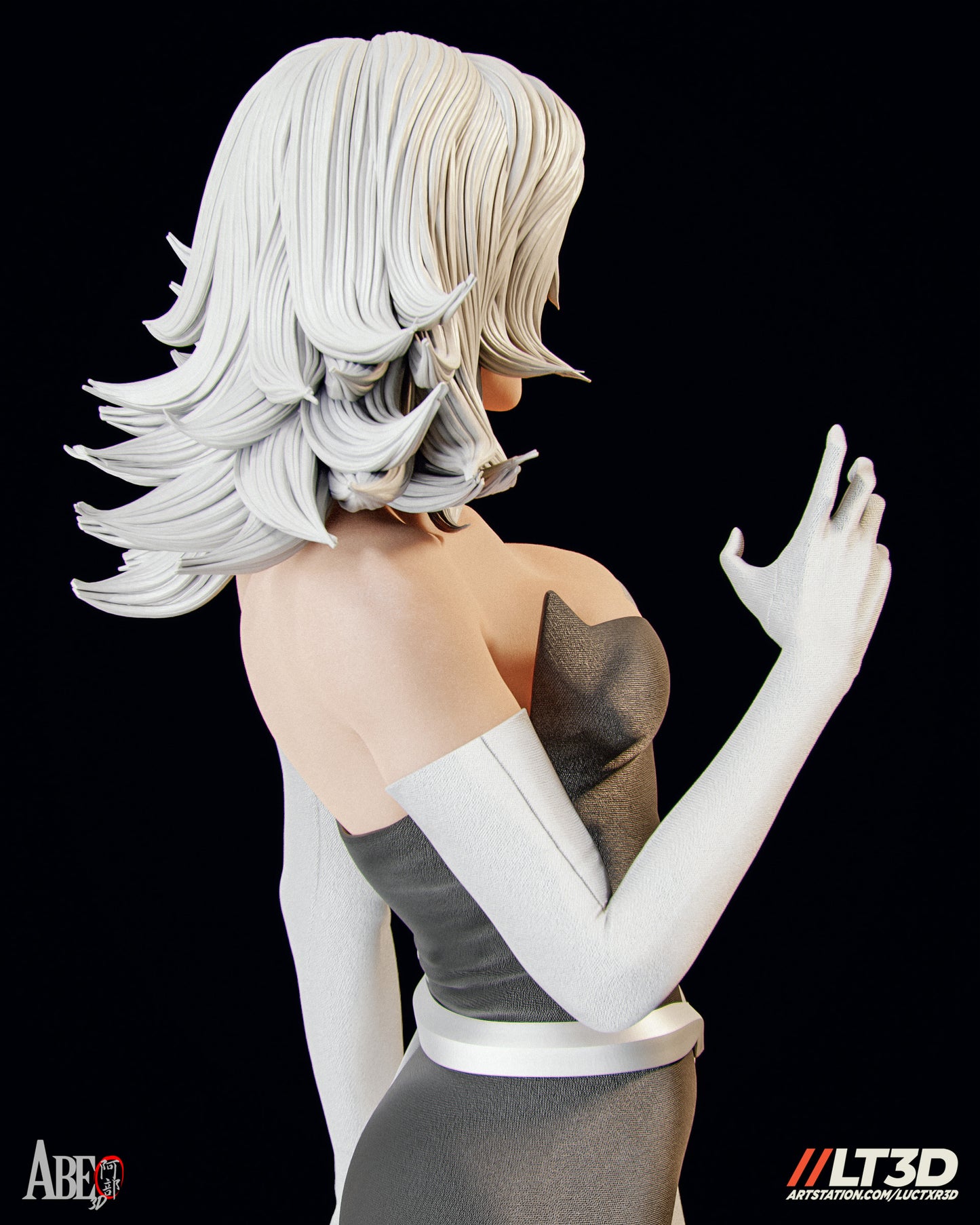 Black Cat Hell Fire - 4 Scale 6 Scale 3D Printed Model kit