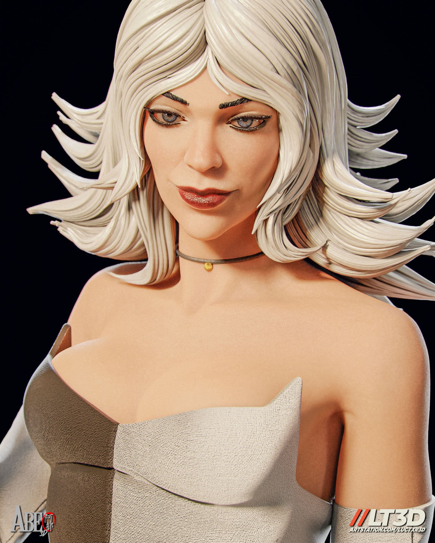 Black Cat Hell Fire - 4 Scale 6 Scale 3D Printed Model kit