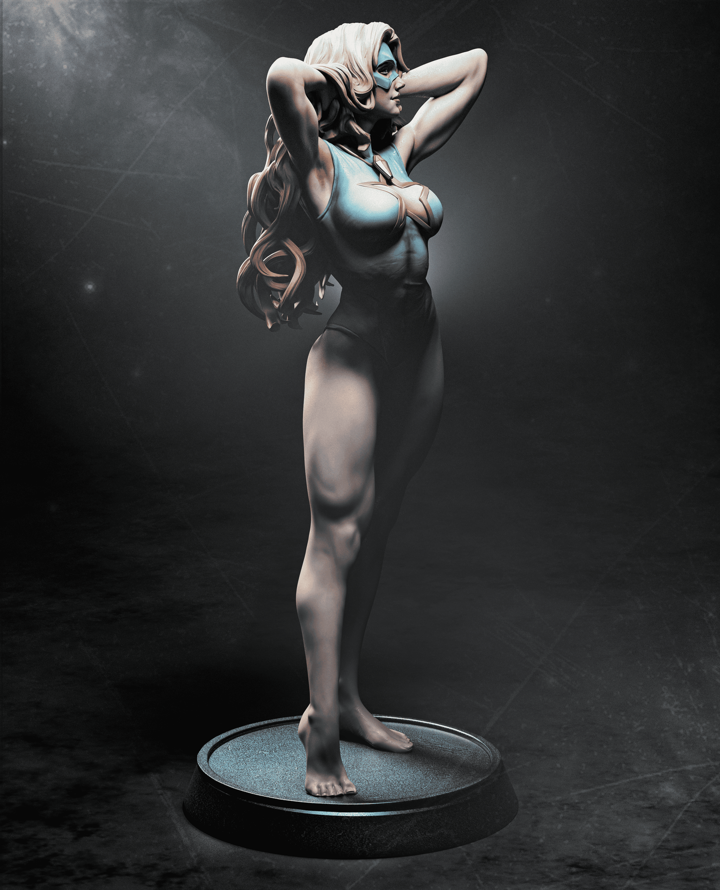 Blonde Blazer (Dispatch) - 3D Printed Model Kit - 1:6 scale (Fan Art)