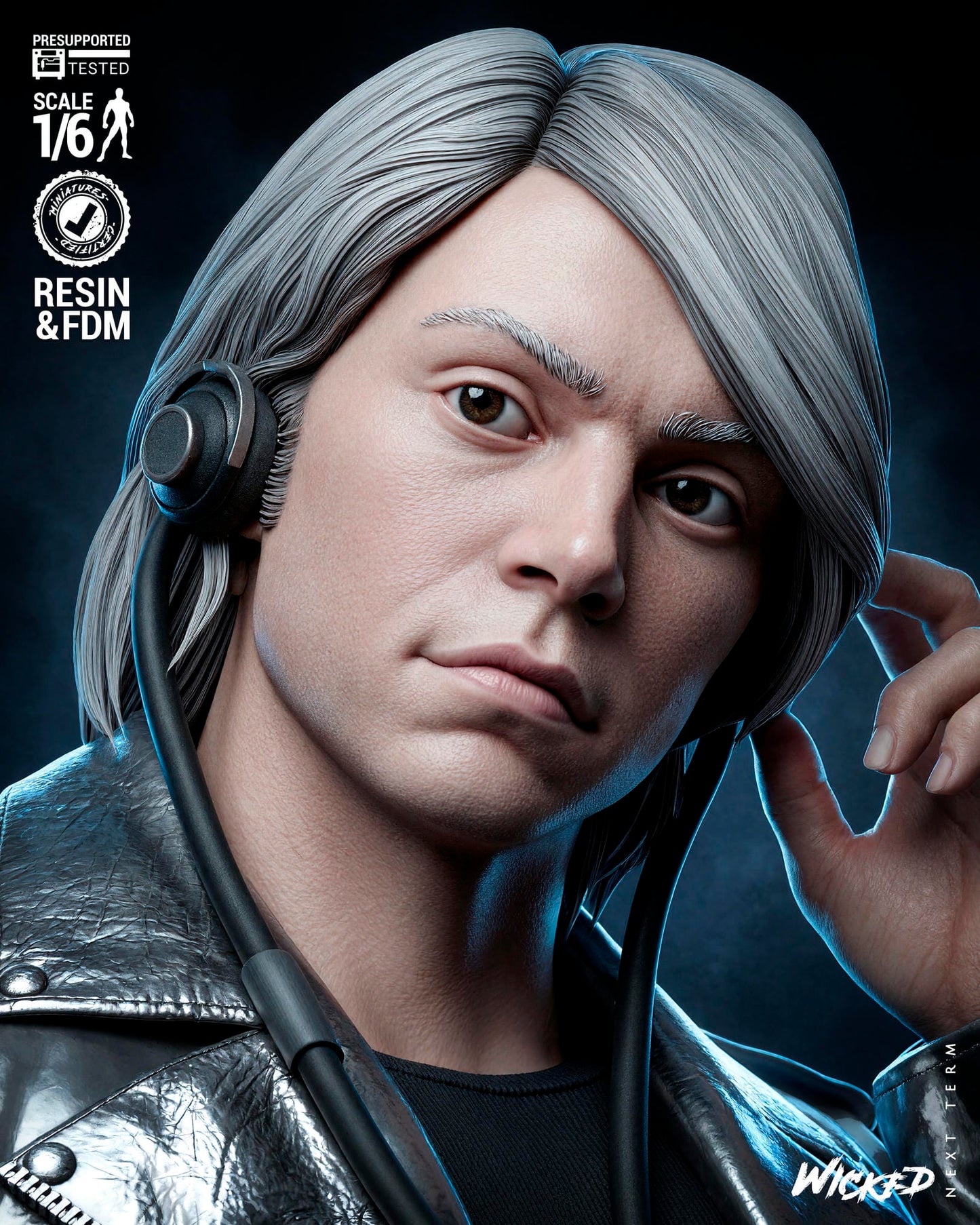 Quicksilver (Peter Maximoff) Sculpt -3d Printed Model Kit - Fan Art