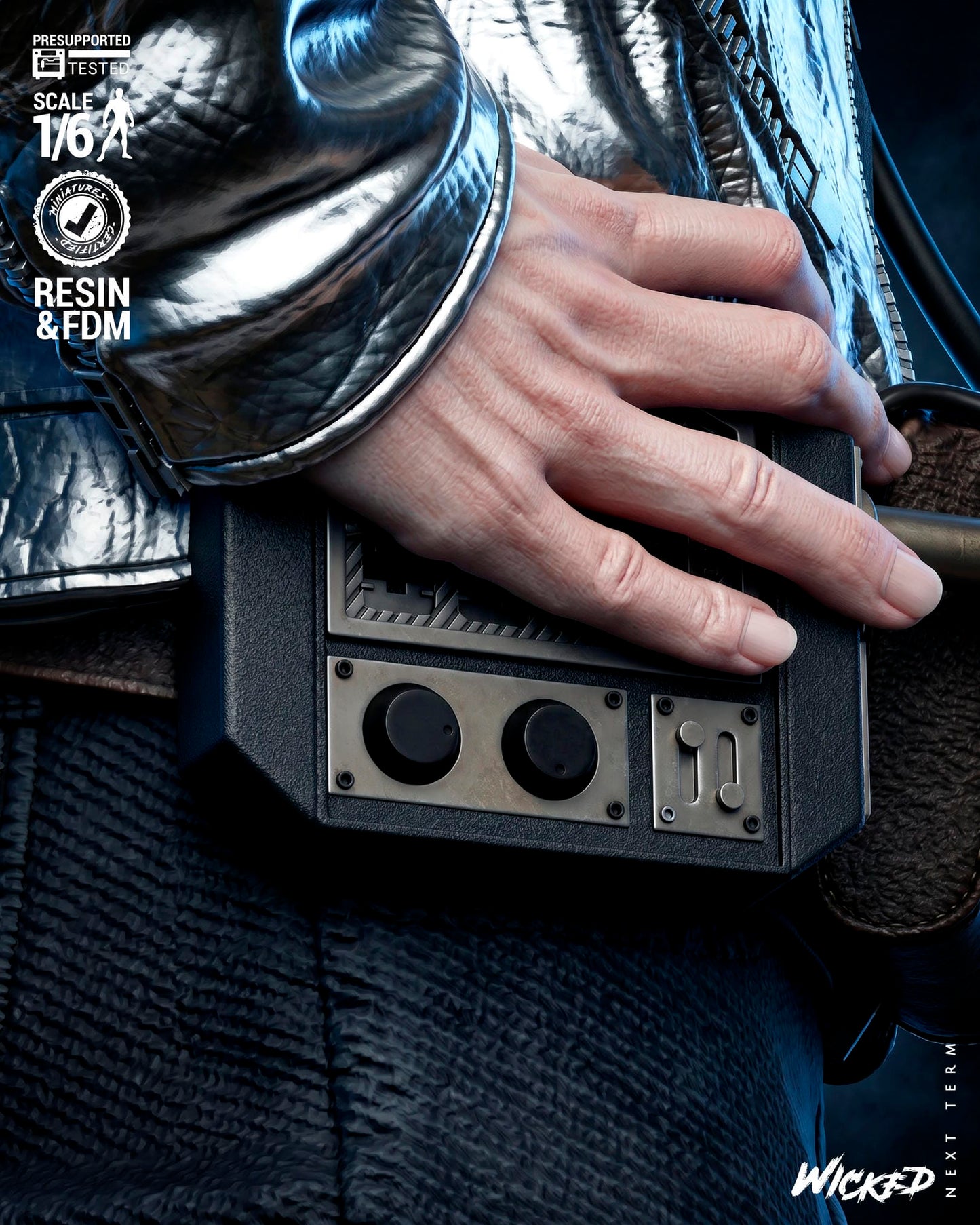 Quicksilver (Peter Maximoff) Sculpt -3d Printed Model Kit - Fan Art