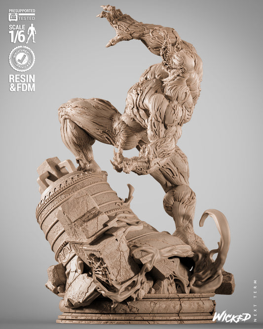 Venom (Fan Art) Sculpt - 1:6 and 1:12 scale 3d Printed Model Kit