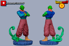 3D Printed Dragon Ball Z - Piccolo - Unpainted and Unassembled 6th Scale