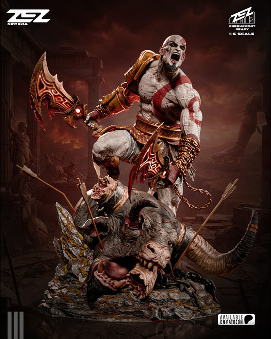 Kratos (ZEZ) - 3D Printed Fan Art Model Kit