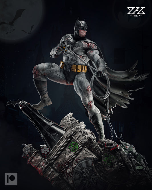 Batman Statue - 1:6 Model Kit - 3D Printed Fan Art