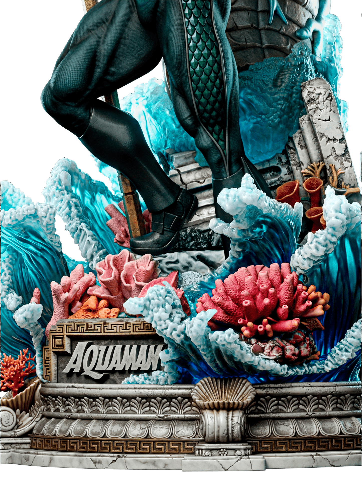 Aquaman - Sculpt - 6 or 12 scale - 3D Model Kit - Fan Art