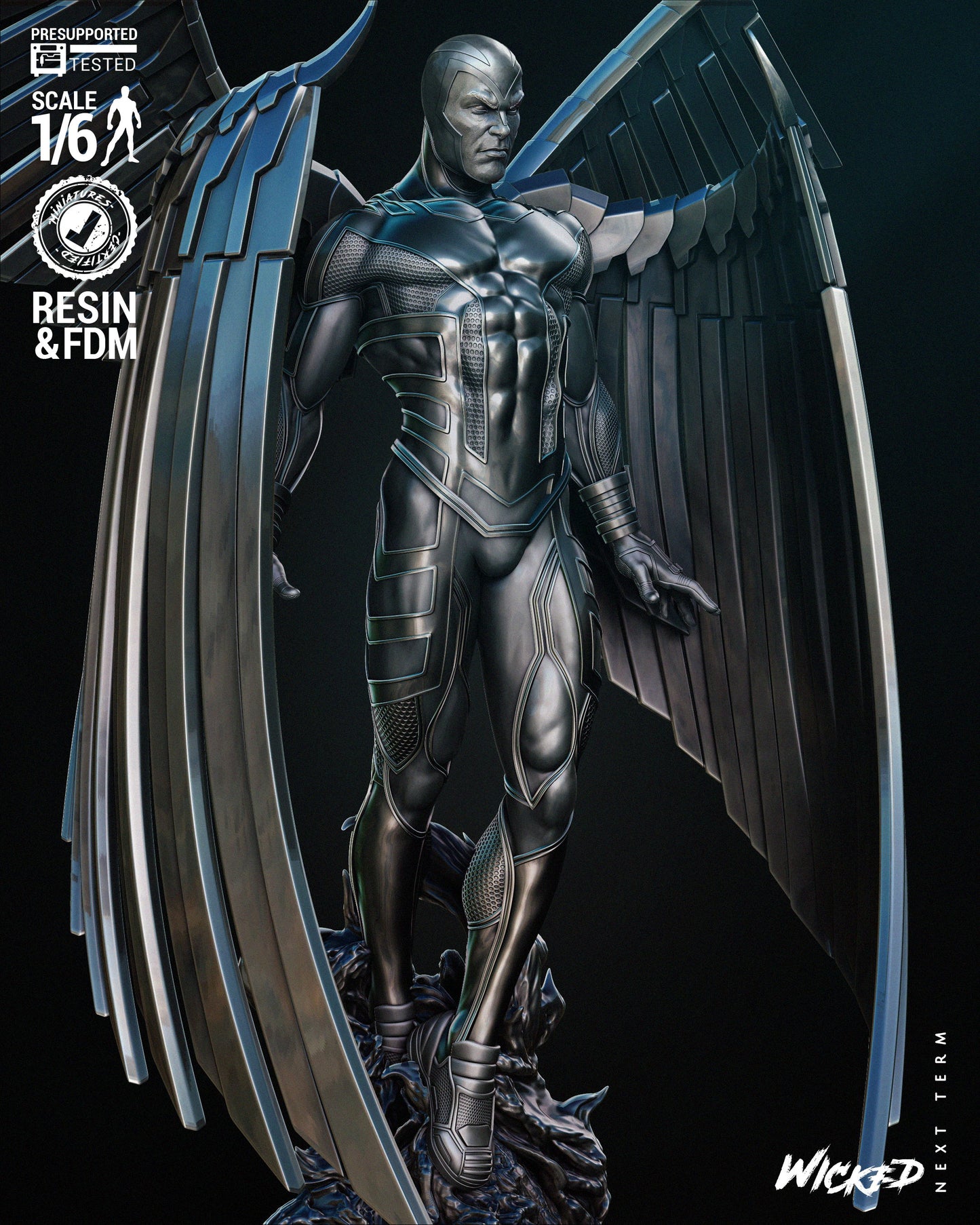 Archangel (Fan Art) - 6 or 12 scale (457mm or 228mm) - 3D Print kit