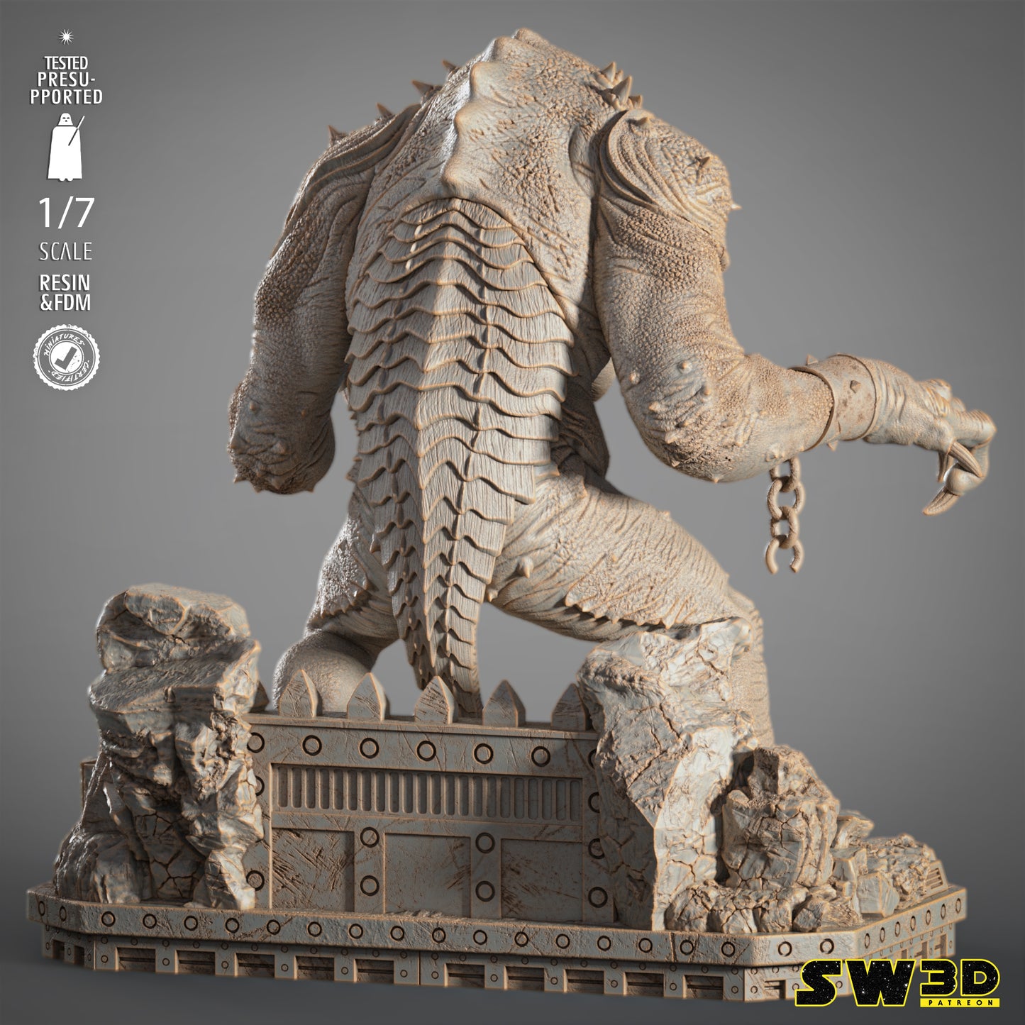 Rancor Sculpt (Star Wars) - Fan Art - 3D Print Model Kit