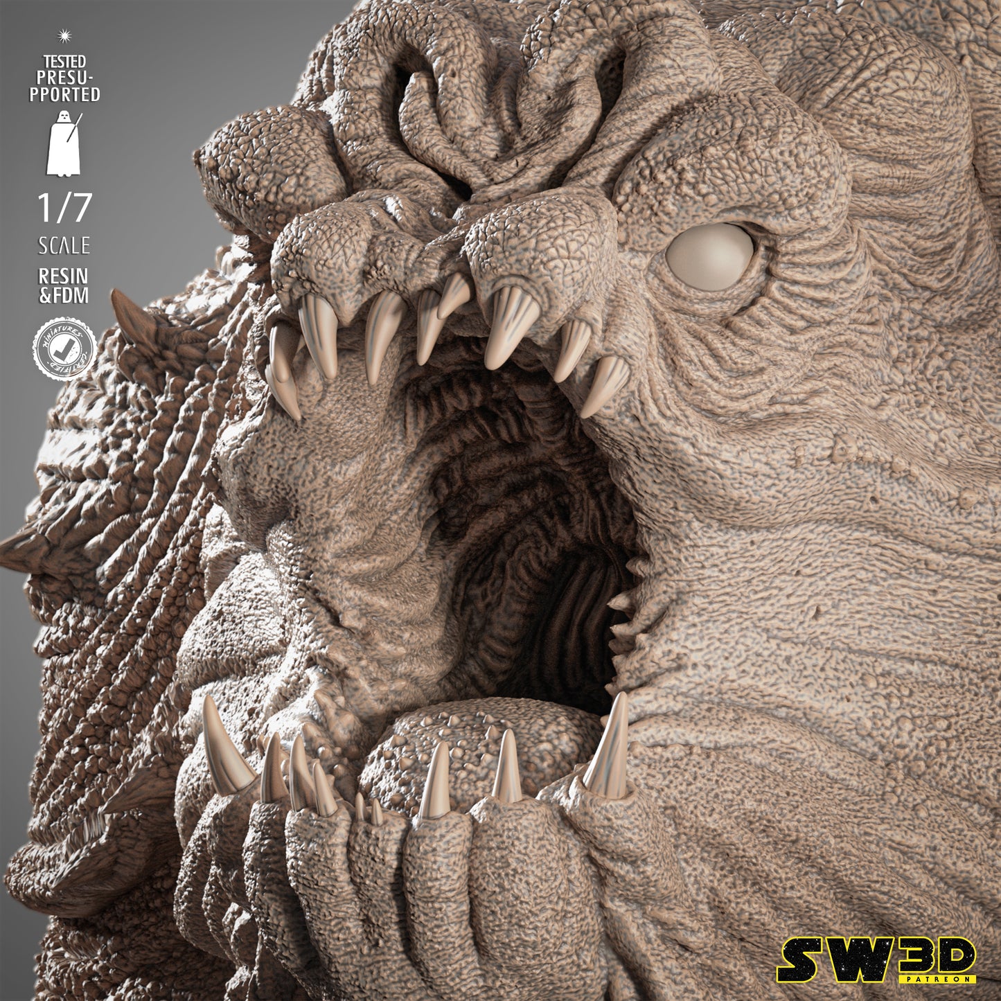 Rancor Sculpt (Star Wars) - Fan Art - 3D Print Model Kit
