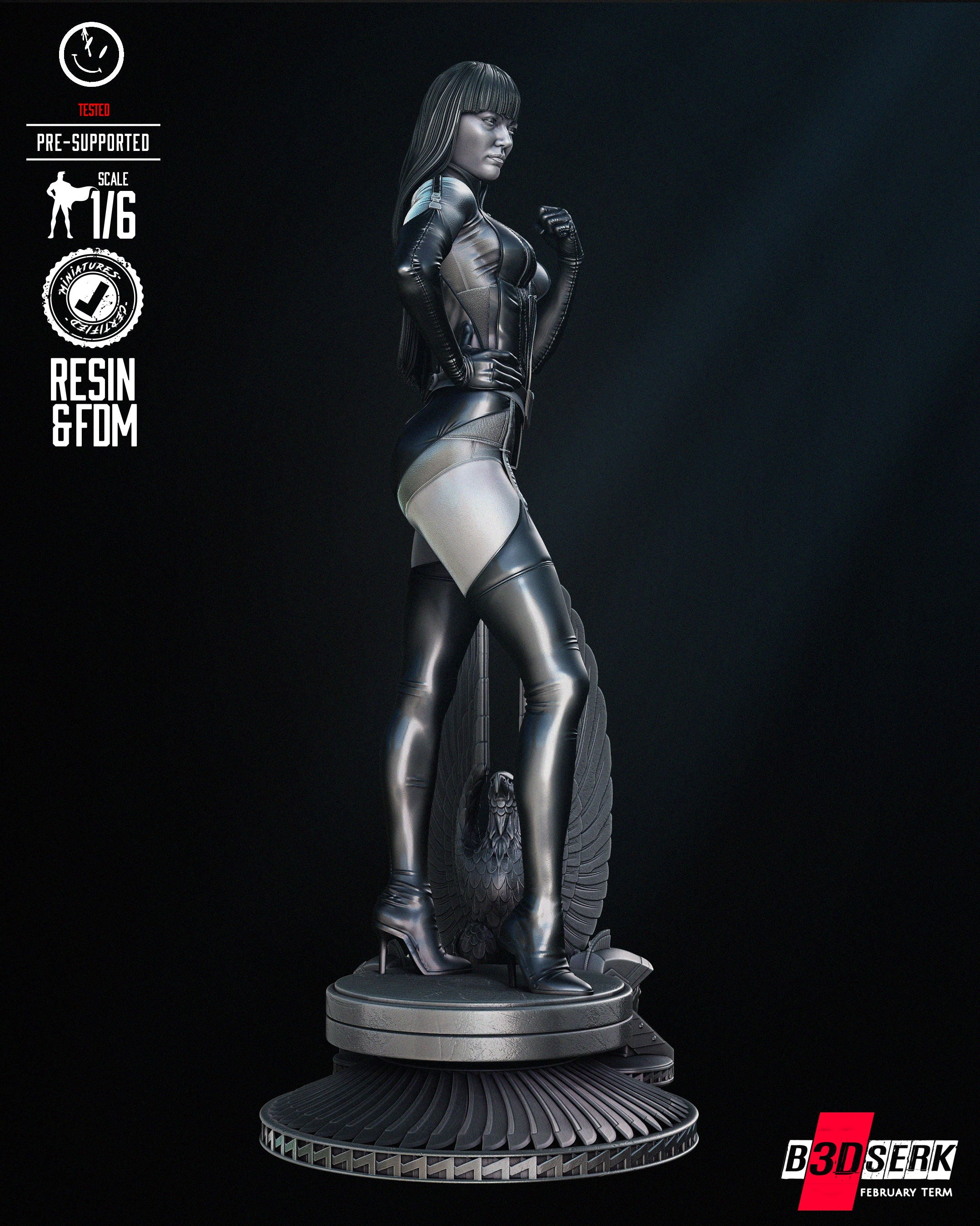 Silk Spectre (Fan Art) - 6 or 12 scale - 3D Print kit