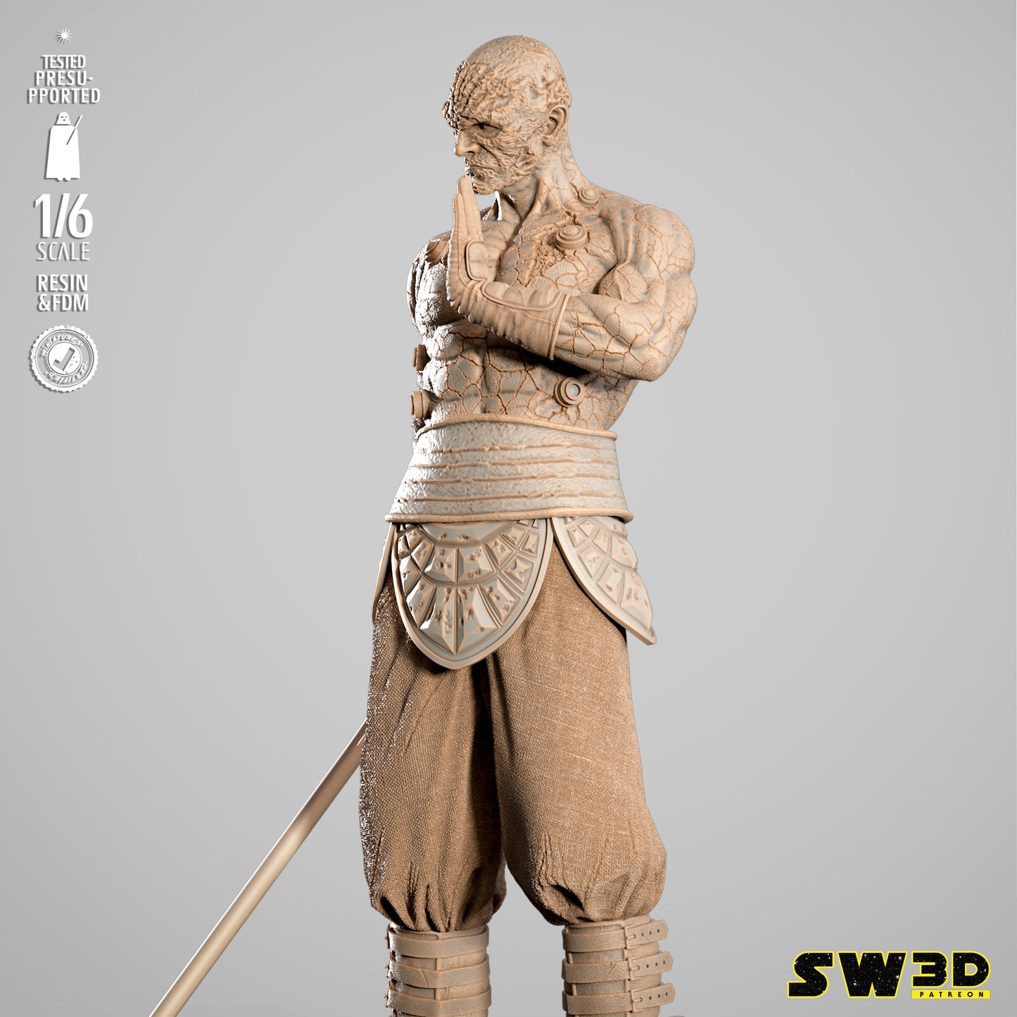 Darth Sion Sculpt (Star Wars) - Fan Art - 3D Print Model Kit