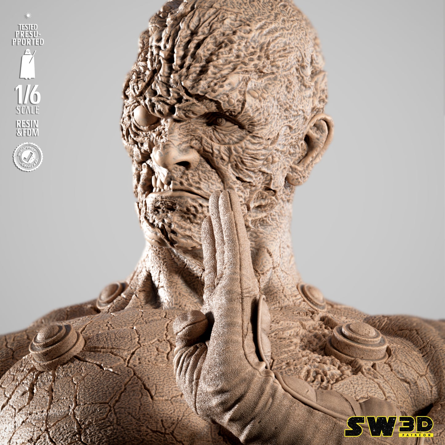 Darth Sion Sculpt (Star Wars) - Fan Art - 3D Print Model Kit