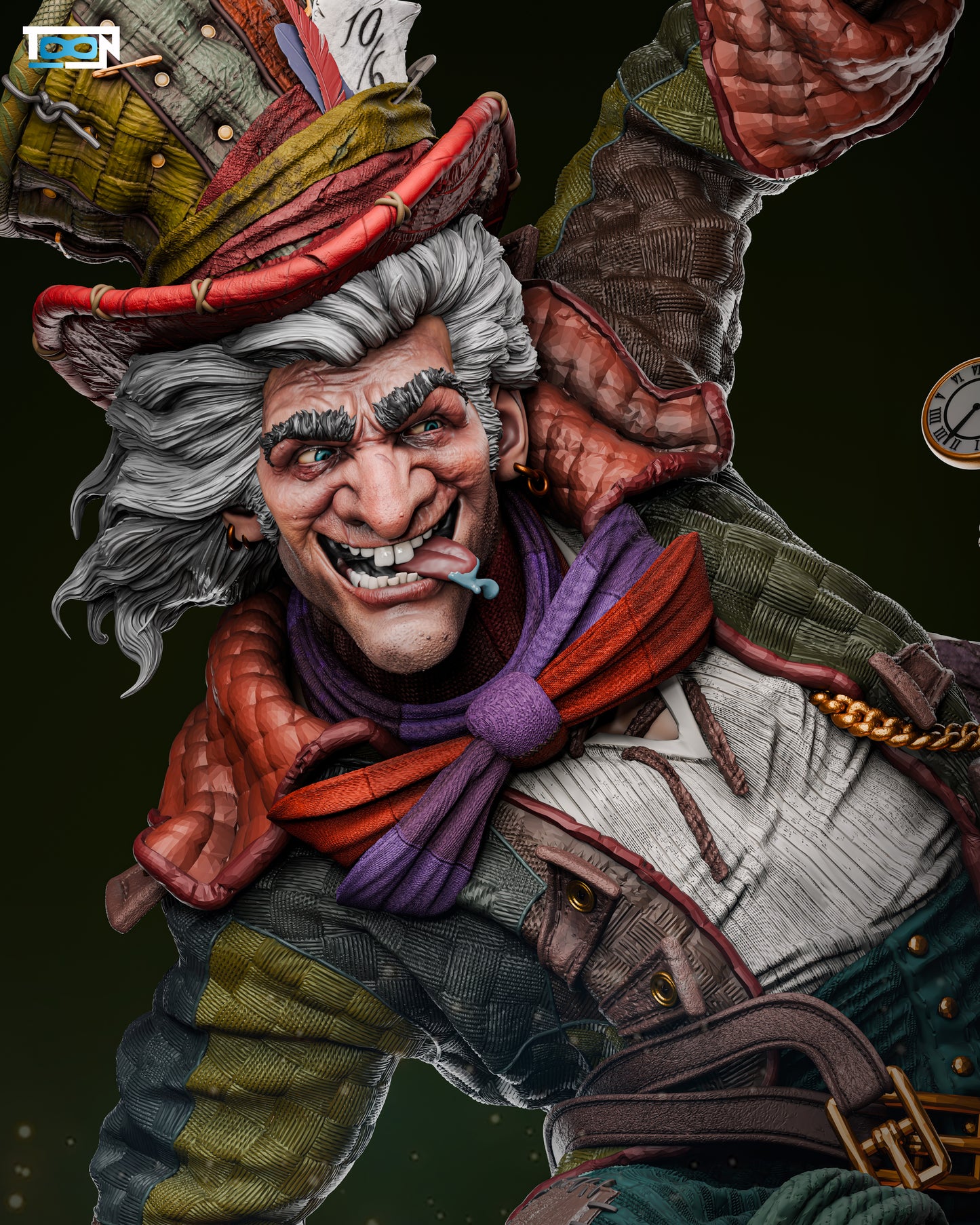 Mad Hatter - 3D Printed Statue - 6 Scale / 8 Scale Model Kit