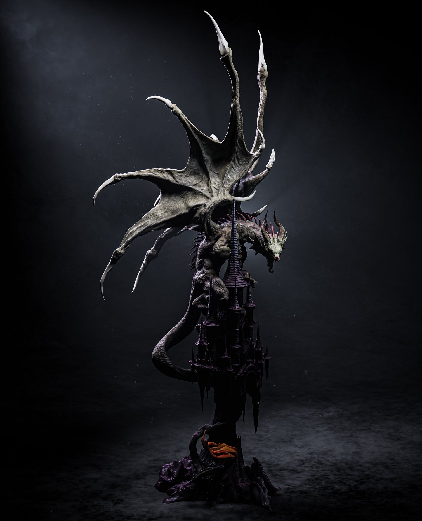 Mysterious Dragon - 3D Printed Model Kit - 1:6 scale (Original)