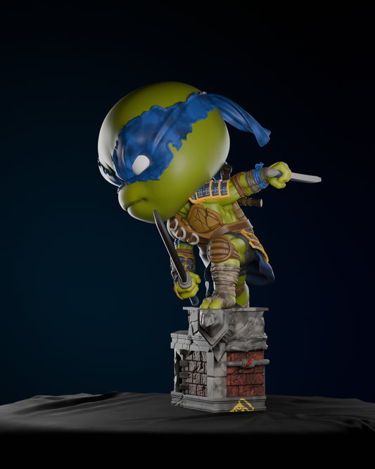 Leonardo Chibi (ZEZ) - 3D Printed Fan Art Model Kit