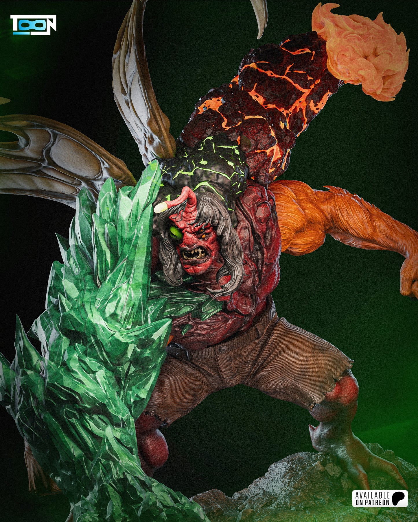 Kevin Eleven -3D Printed Statue Model Kit - 6 Scale