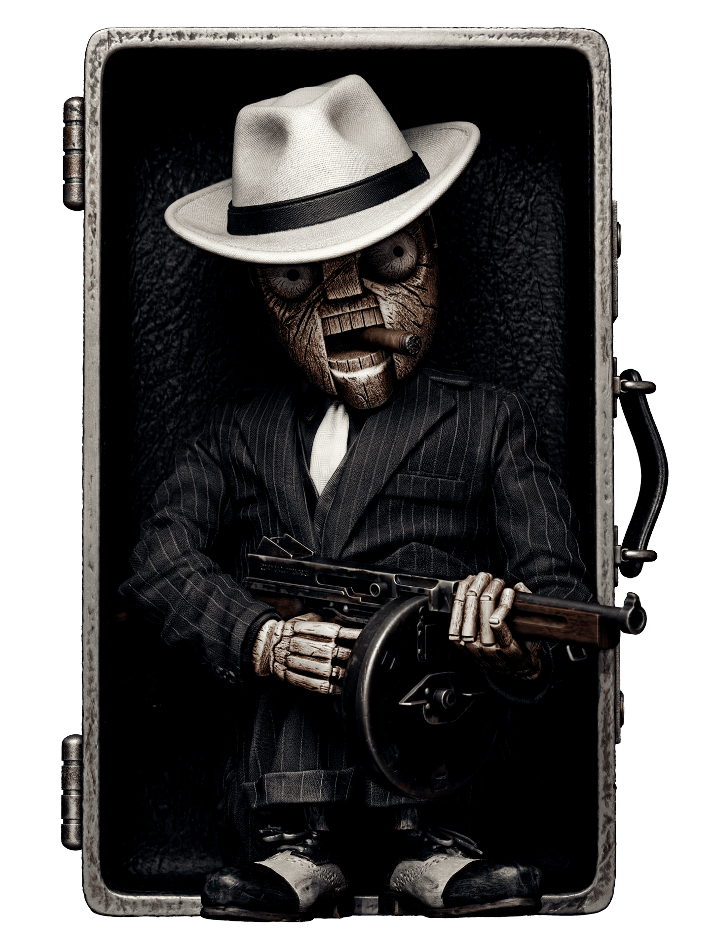 Scarface and Ventriloquist - Bust- 3D Model Kit - Fan Art