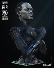 Black Panther Shuri Bust - 3D Print Kit 4th and 8th Scale