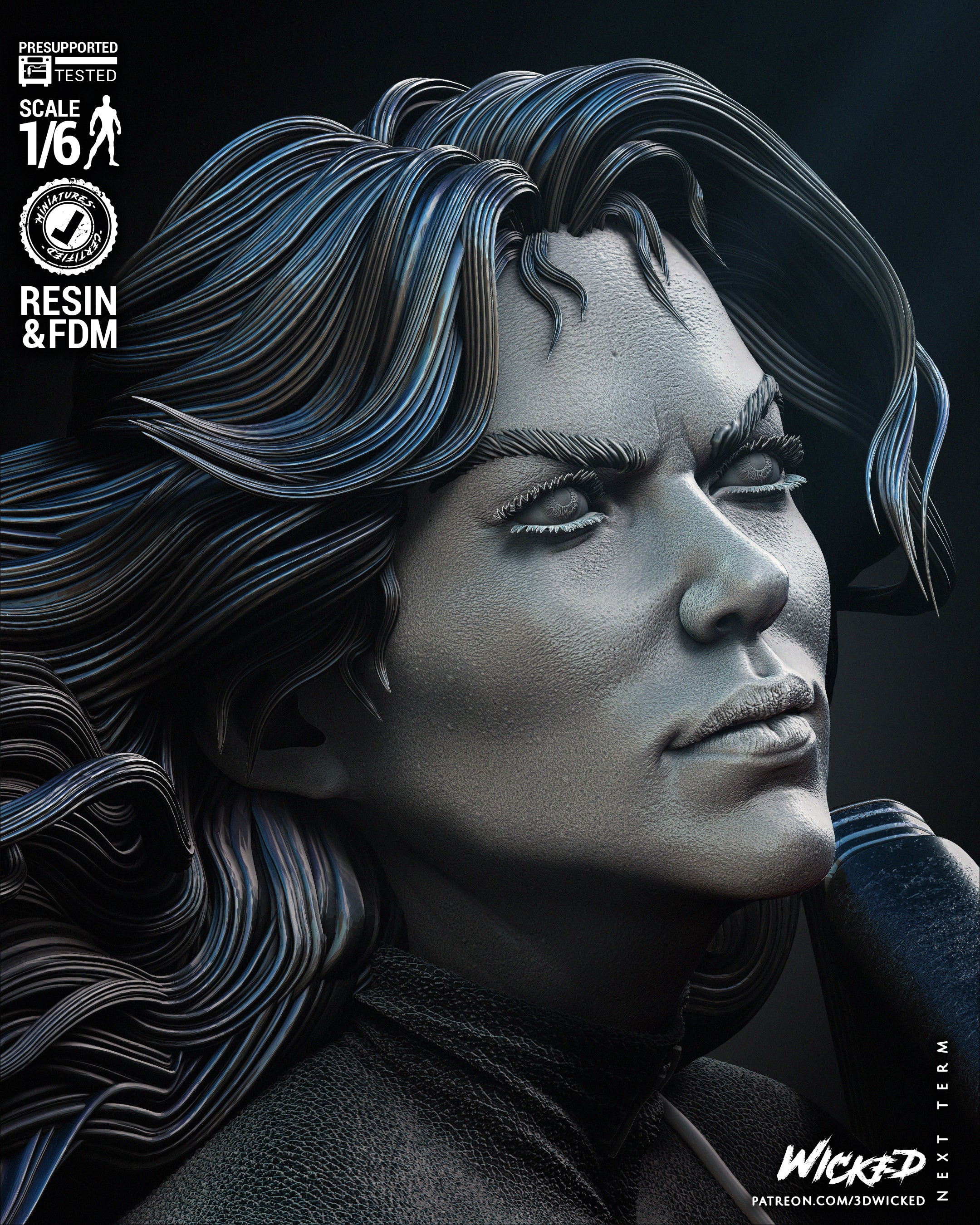 Black Widow 2024 (Fan Art) - 6 or 12 scale - 3D Print kit