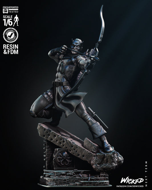 Hawkeye 2024 (Fan Art) - 6 or 12 scale - 3D Print kit