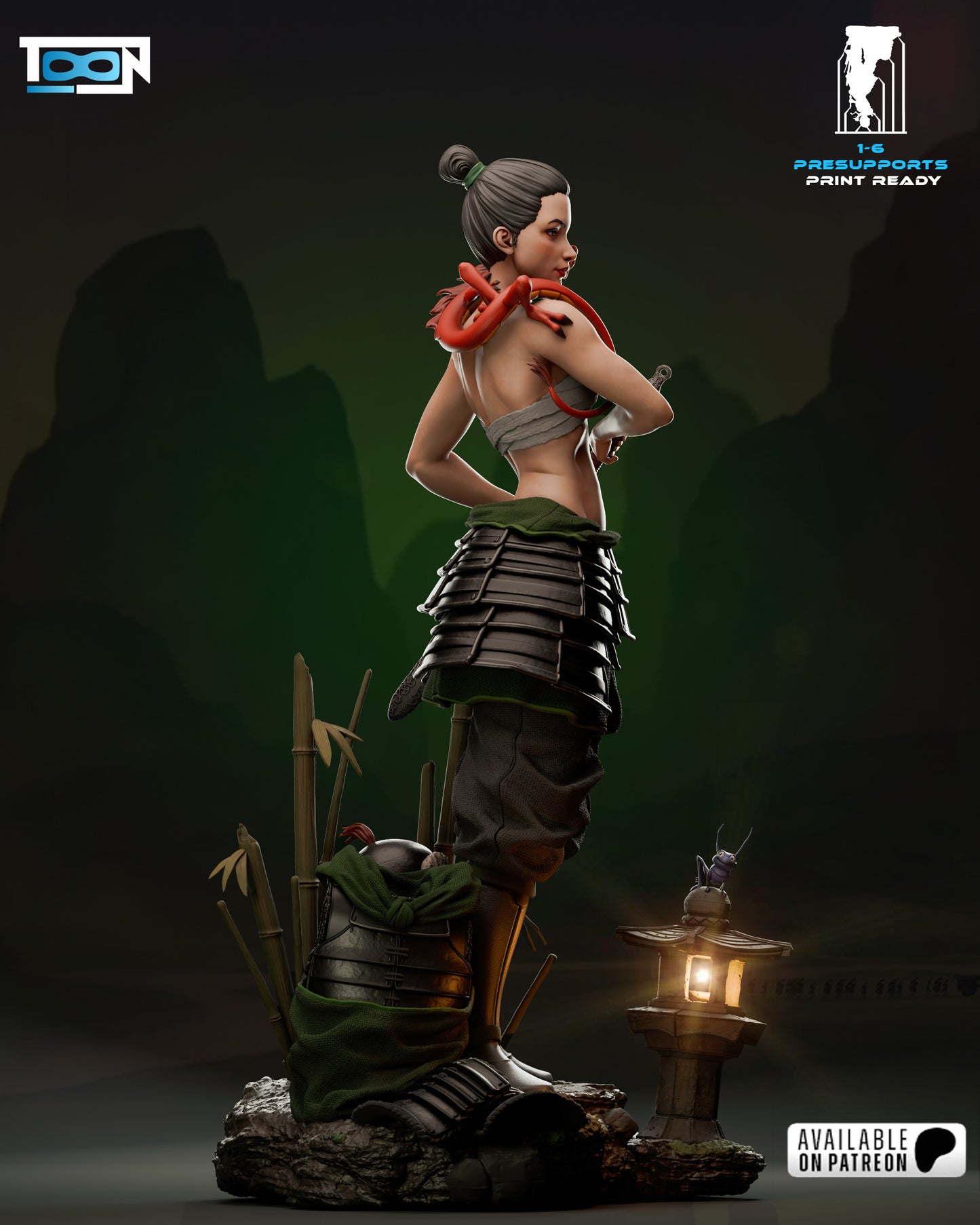 Mulan - Fan Art - 3D Print Kit