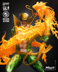 Iron Fist & Luke Cage (Fan Art) Diorama v1 - 6 or 12 scale - 3D Print kit