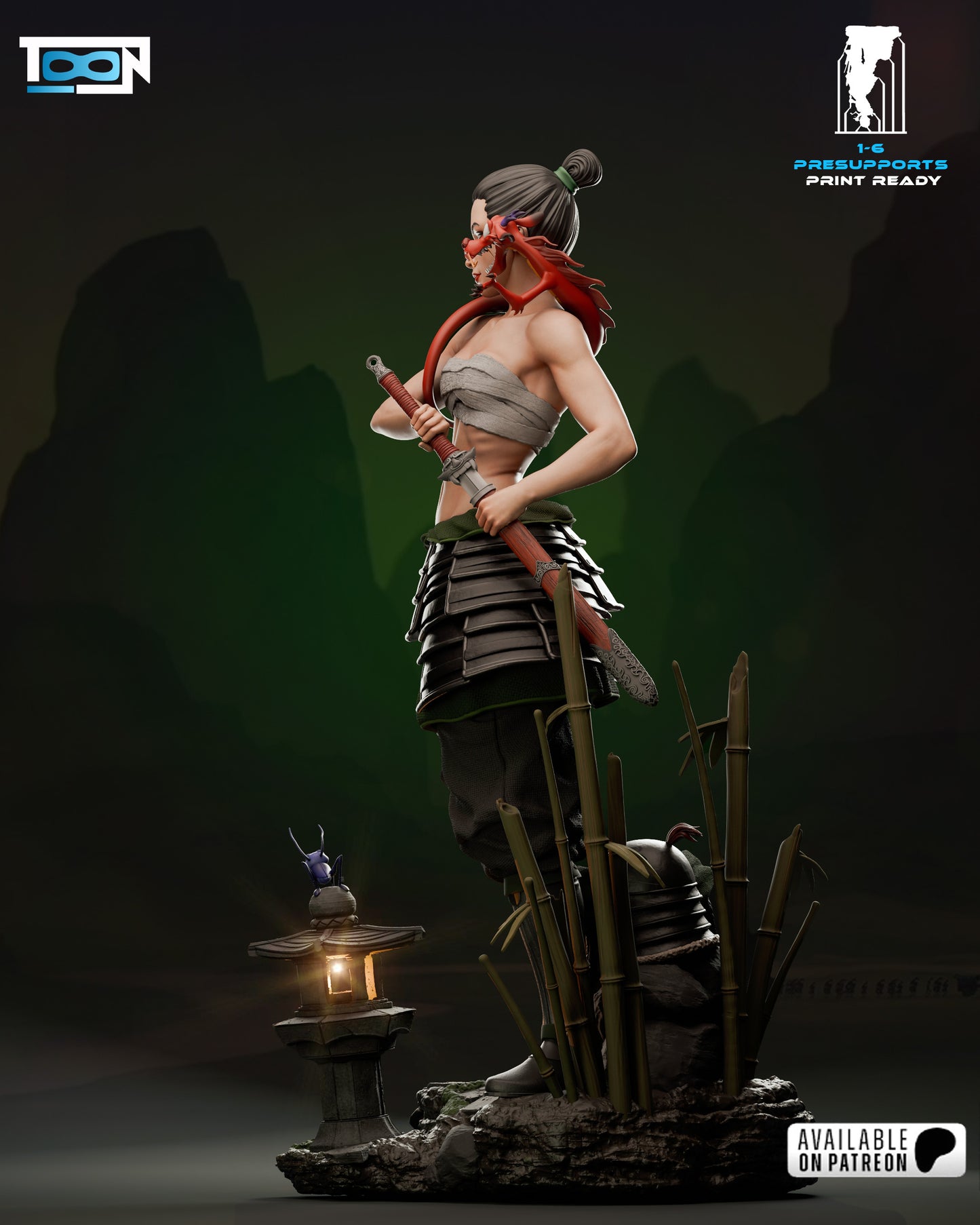 Mulan - Fan Art - 3D Print Kit