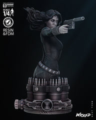 Black Widow 2024 Bust (Fan Art) - 4 or 8 scale - 3D Print kit