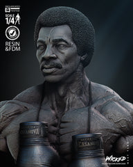 Apollo Creed (Rocky) Bust - Fan Art - 4 or 8 scale - 3D Print kit