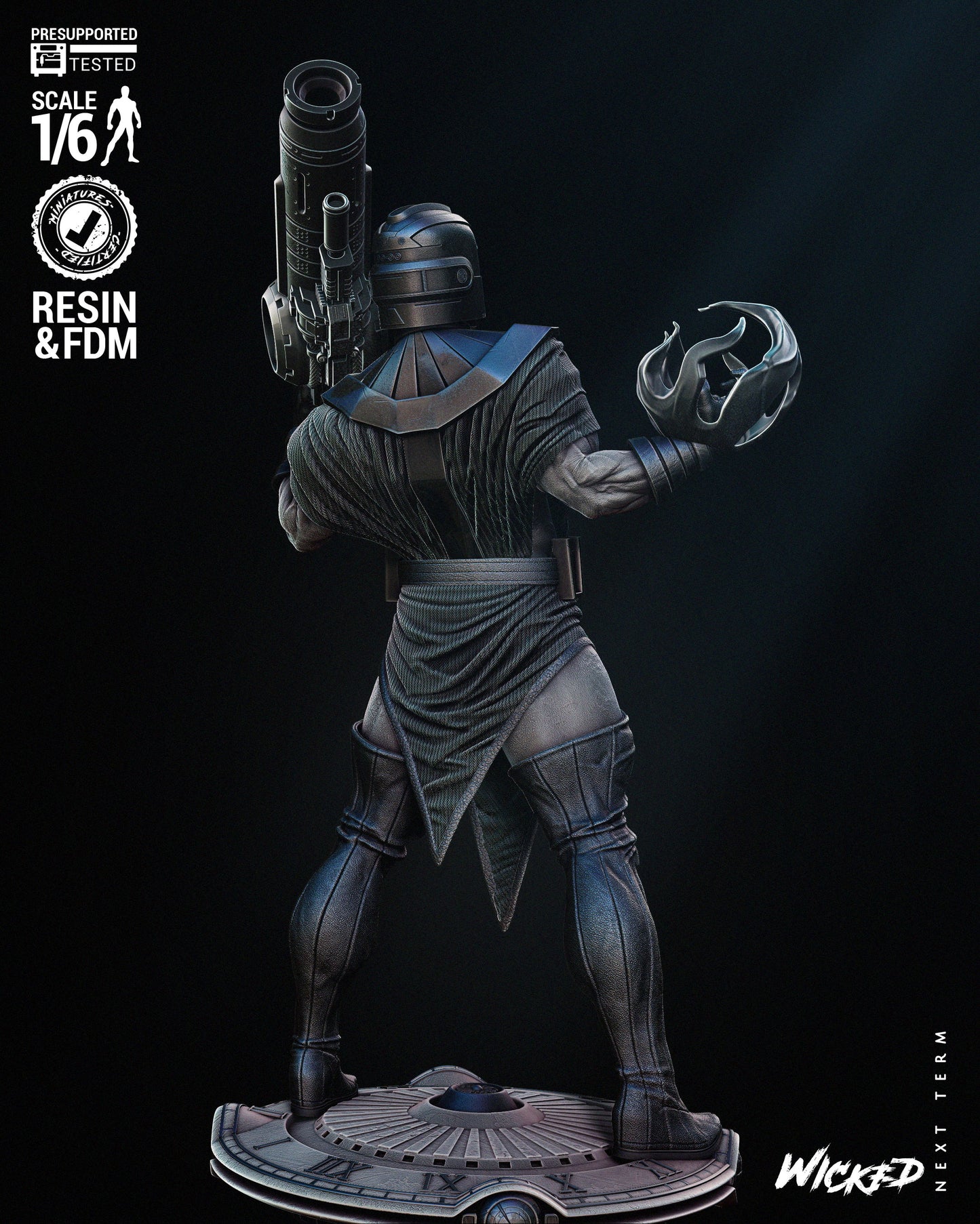 Kang the Conqueror (Fan Art) Statue - 6 or 12 scale - 3D Print kit