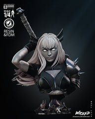 Magik (Fan Art) Bust - 4 or 8 scale - 3D Print kit