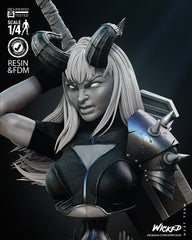 Magik (Fan Art) Bust - 4 or 8 scale - 3D Print kit