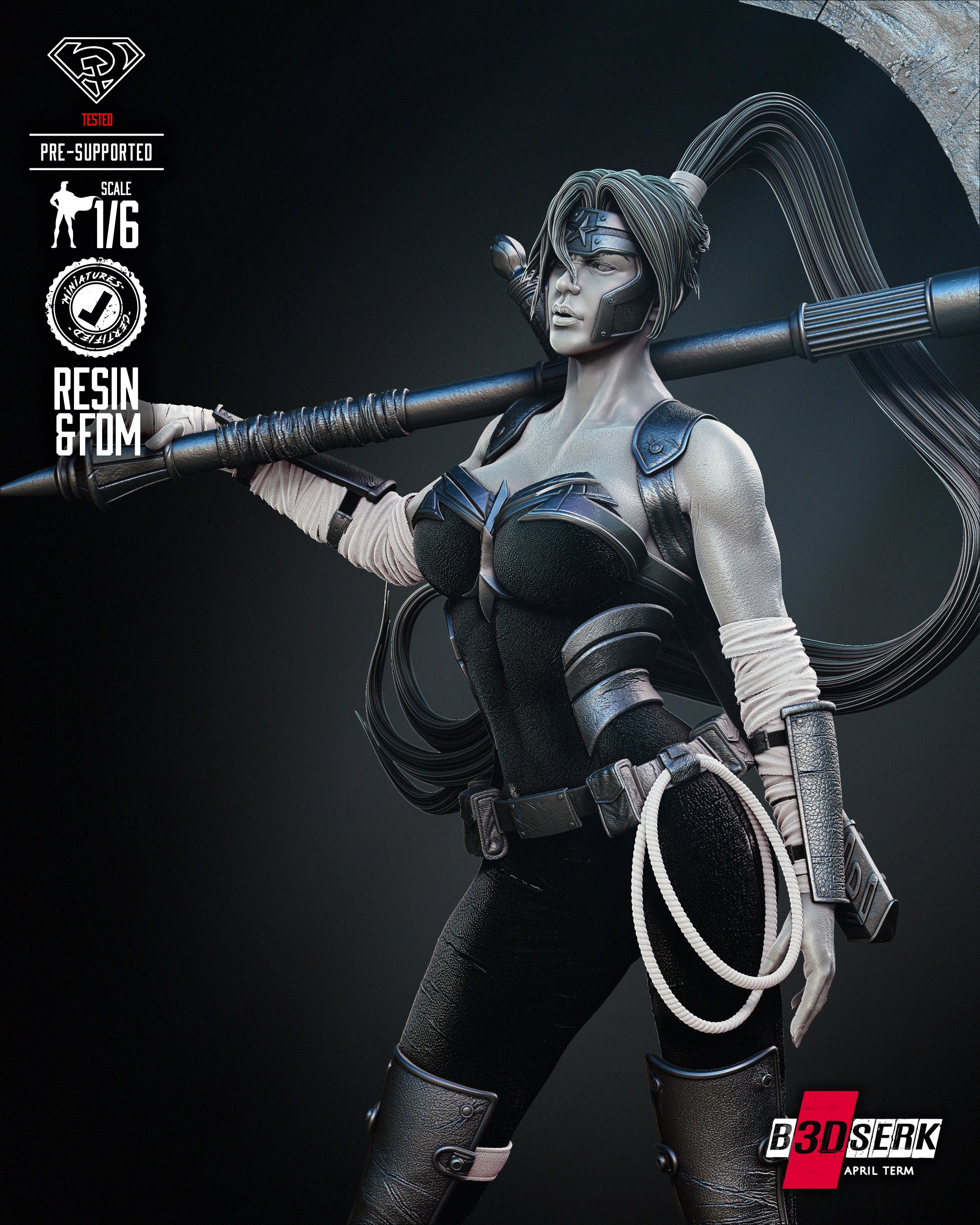 Artemis Sculpt (Fan Art) - 6 or 12 scale - 3D Print kit