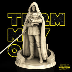 Luke Skywalker Statue (Fan Art) - 1:6 Scale (340mm) - 3D Printed