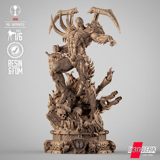 Curse of Spawn (Sculpt) 3d Print - Unpainted model kit